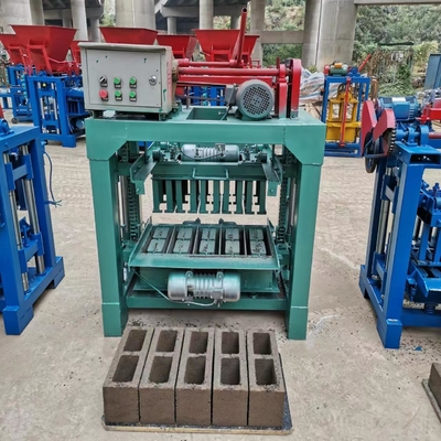 Factory Wholesale Automatic 2-Hole Concrete Cement Brick Making Machine Plastic Waste Processor Manufactured in China