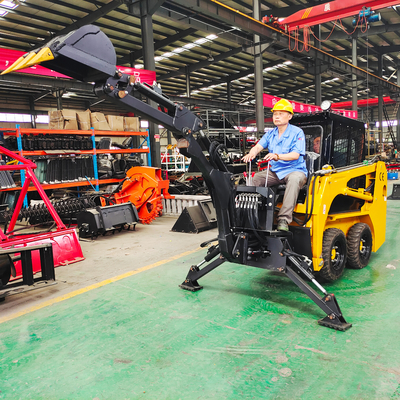 Factory Epa Euro 5 Engine Attachment diesel Skid Loaders 700kg 850kg 950kg 1050kg Mini Skid Steer Loader for Sale