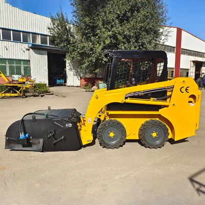 35hp Mini Skid Steer Loader  Exw Works Skid Steer Loader Brand New Small Crawler Front End Loader with Cabin