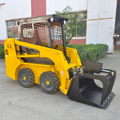 35hp Mini Skid Steer Loader  Exw Works Skid Steer Loader Brand New Small Crawler Front End Loader with Cabin