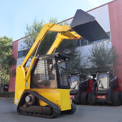 EPA CE Diesel Large Skid Steer Loader Powerful Track Agricultural Mini Skid Steer Loader with Forestry Mulcher Attachments