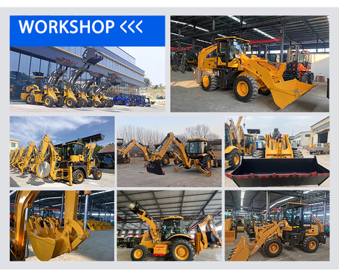 Good Price 3cx China Backhoe Loader High Quality Wheel Loader for Construction Site