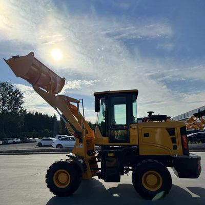 Hot Selling 1.2 Ton Tractor with Front Loader Wheel Loader diesel Loader Backhoe for Construction Site