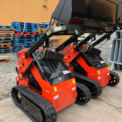 FREE SHIPPING!! Mini Skid Steer Loader with EPA Euro 5  Mini 380KG  Gasoline Engine  Small Skid Steer Loaders