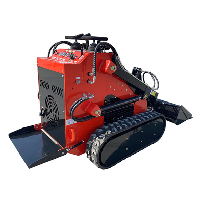 FREE SHIPPING Cheap Mini Skid Steer Loader with Hammer diesel Gasoline Engine Skeed Steer Loader