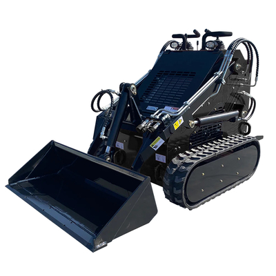 FREE SHIPPING Cheap Mini Skid Steer Loader with Hammer diesel Gasoline Engine Skeed Steer Loader