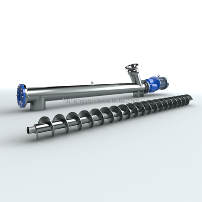 Carbon Steel Conveyors   for Powder  Fire Resistant Conveyors  Horizontal Screw Conveyor