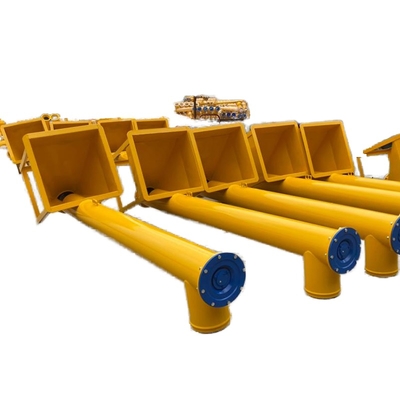 Hot Mini ES 168 219 273 325 426 Inclined Auger Screw Conveyor Feeder Machine Belt Type PLC Mining Restaurant Industries Food