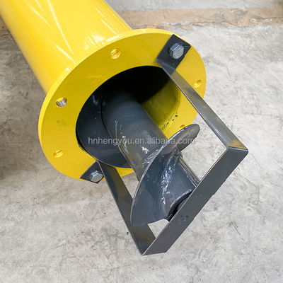 Hot Mini ES 168 219 273 325 426 Inclined Auger Screw Conveyor Feeder Machine Belt Type PLC Mining Restaurant Industries Food