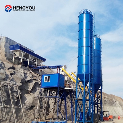 50m3/h 60m3/h Portable Concrete Batch Plant  Fully Automatic  Concrete Batching and Mixing Plant