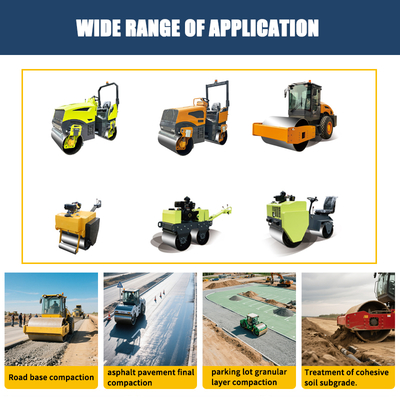 1 Ton 3 Ton 5 Ton diesel Road Roller Double Drum Roller Compactor Road Roller