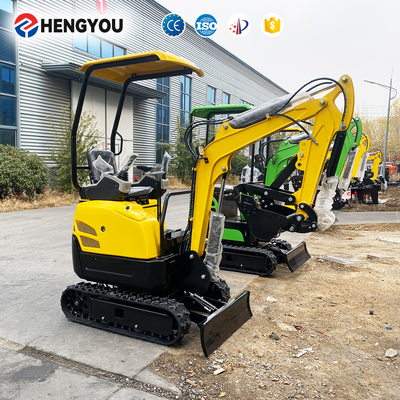 CE/EPA Certified Mini Excavator 1.5 Ton Kubota Yanmar Track Hoe Excavator Construction Free Shipping 5 Ton Motor Bucket