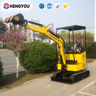 Free Shipping EPA Mini Digger Excavator 1.7 Ton Excavator Hydraulic Excavator