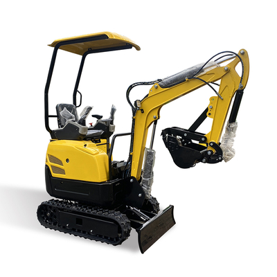 Free Shipping Farm 2 Ton Cheap Excavator Mini Excavator with Cab Drill Crusher Attachments
