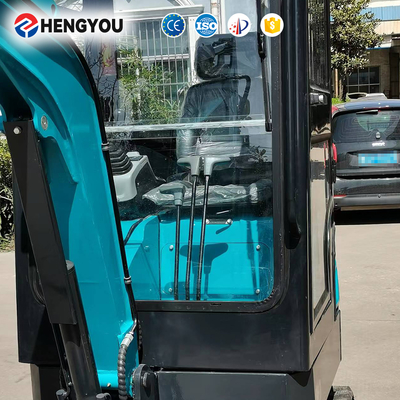 Free Shipping Farm 2 Ton Cheap Excavator Mini Excavator with Cab Drill Crusher Attachments