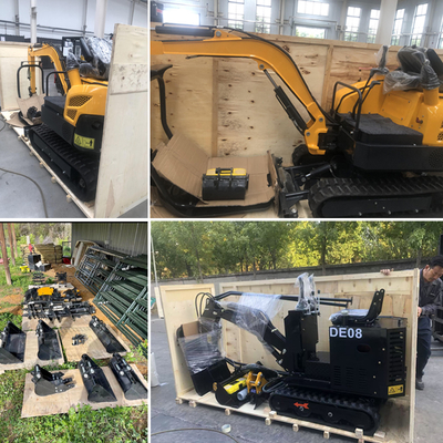 Free Shipping 1.8 Ton Excavator yanmar Excavator Micro Excavator 0.8 1.2 1.5 2 Ton