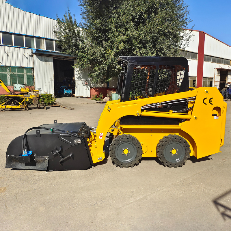 35hp Mini Skid Steer Loader  Exw Works Skid Steer Loader Brand New Small Crawler Front End Loader with Cabin