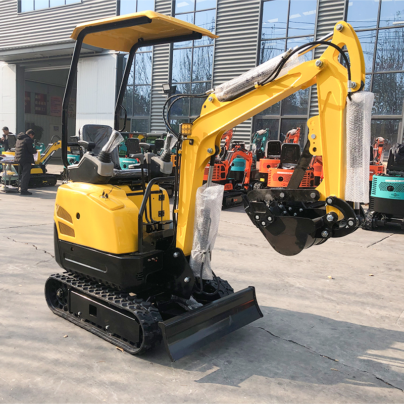 CE/EPA Certified Mini Excavator 1.5 Ton Kubota Yanmar Track Hoe Excavator Construction Free Shipping 5 Ton Motor Bucket