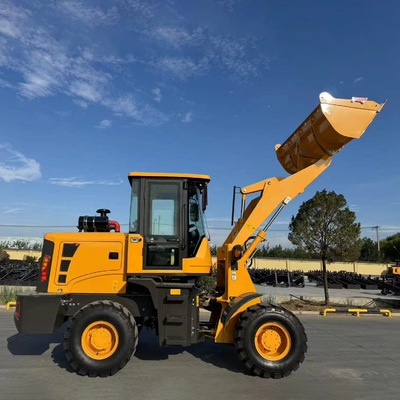 Hot Selling 1.2 Ton Tractor with Front Loader Wheel Loader diesel Loader Backhoe for Construction Site